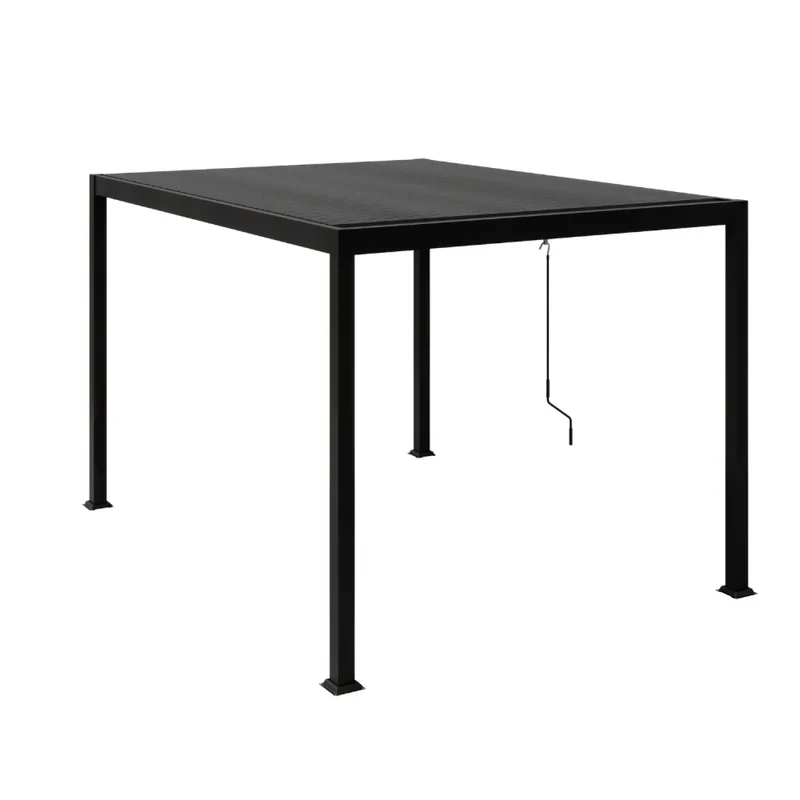 Pergola bioclimatique adossée 3×4 m – SERRA