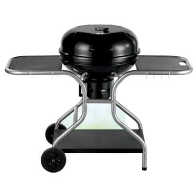 Barbecue bois ou charbon avec couvercle et 3 servantes ABATE