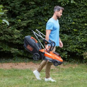 BLACK & DECKER Tondeuse 33cm sans fil LITHIUM 36V - 2,5Ah - 1 batterie -1 chargeur (5)