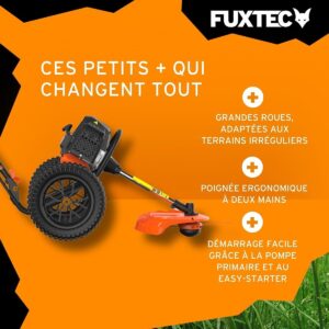 Coupe bordure thermique à roues - FUXTEC FX-FSR152 - 52cm3 3CV (4)