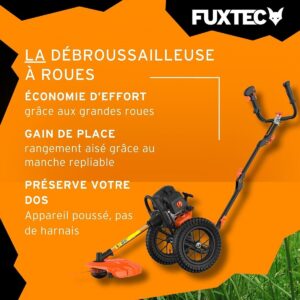 Coupe bordure thermique à roues - FUXTEC FX-FSR152 - 52cm3 3CV (5)