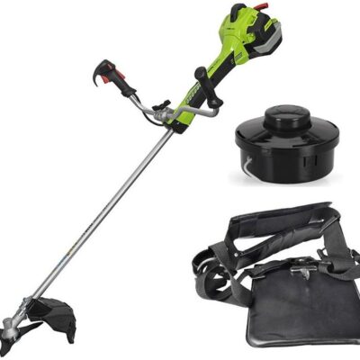 Débroussailleuse Thermique 42 Cm3 Moteur 2T 2,4CV Harnais + Lame 3 dents diam. 25.5 cm