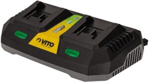 Débroussailleuse et Coupe bordure 40V 2 Batteries Lithium 4Ah + Chargeur Double Lame (6)