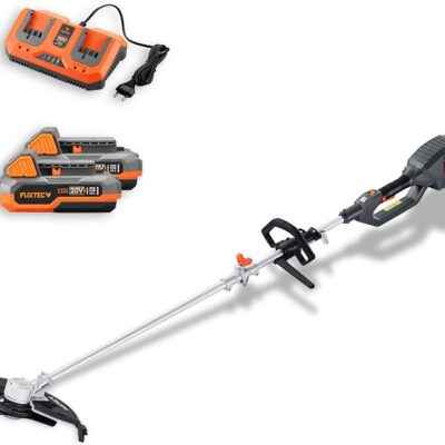Débroussailleuse sans fil FUXTEC FX-E2MS 2 batteries 20V 2Ah double chargeur 2,4A inclus