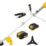 Débroussailleuse sur batterie NEMURA 40V – L 43cm + Fil + Lame + Batterie 4Ah + Chargeur
