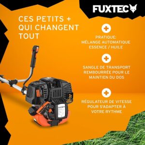 Débroussailleuse thermique 4 temps - FUXTEC FX-4MS131 - 31cm3 1 CV (4)