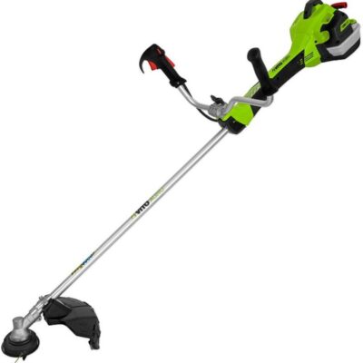 Debroussailleuse thermique 47Cm3 Moteur 2T 2.7CV + Bobine avec fil + lame 3 dents + Harna