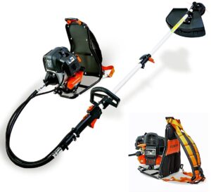 Débroussailleuse thermique à dos - FUXTEC FX-MS152T - 52cm3 3CV (1)
