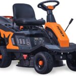 FUXTEC Tondeuse autoportée FX-RMR66, tracteur de pelouse 6 CV, largeur de coupe 66