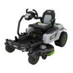 PACK Tondeuse Autoportée à Virage Zéro ZT4201ES, avec volant, 5 batteries de 10Ah et chargeur mural