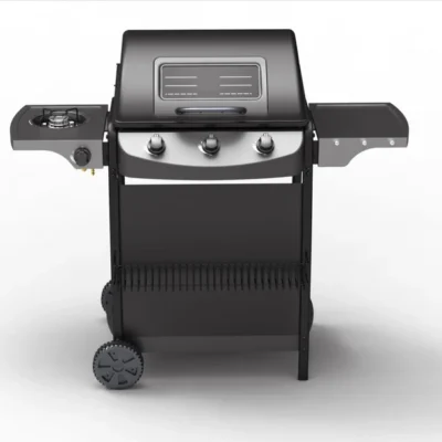 Rado - Barbecue gaz 3 + 1 brûleurs avec ustensiles