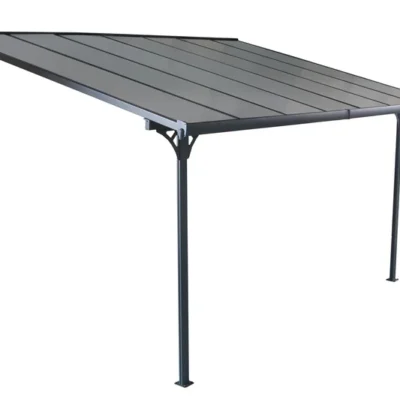 Tonnelle murale 13,30 m² en aluminium RAICES