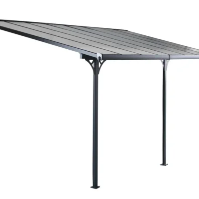 Tonnelle murale 15,15 m² en aluminium RAICES