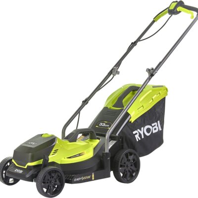 Tondeuse 18V 1x 4 Ah RYOBI coupe 33cm ramassage&mulching - RLM18X33B40