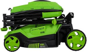Tondeuse 40V - 2 Batteries lithium 3.0Ah Chargeur double Moteur Brushless 600m2 VITO (3)
