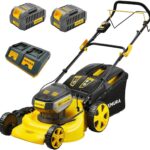 Tondeuse A Batterie 80V (2x40V) – Coupe 46cm – Autotractée + 2 Batteries 4Ah + Double Charge