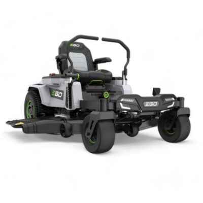 Tondeuse Autoportée EGO ZT5201E-L à Virage Zéro, 4 batteries de 10Ah et chargeur mural