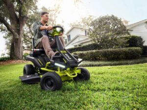 Tondeuse Rider RYOBI - RY48RM76A - 48V 50Ah - à batterie (5)