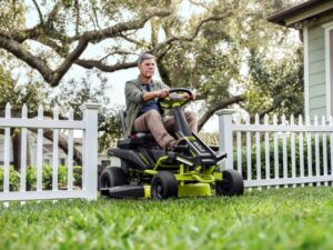 Tondeuse Rider RYOBI - RY48RM76A - 48V 50Ah - à batterie (8)