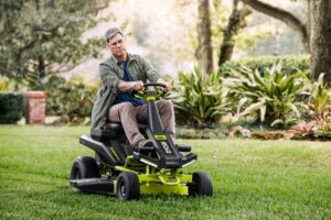 Tondeuse Rider RYOBI - RY48RM76A - 48V 50Ah - à batterie (9)
