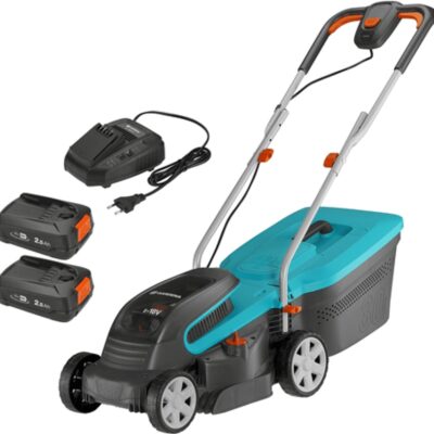 Tondeuse à gazon Gardena PowerMax 3236V P4A avec batterie
