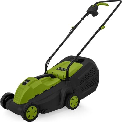 Tondeuse a gazon électrique Induction 1200W Pelouses jusqu'à 300m2 Larg 32cm Bac 35L