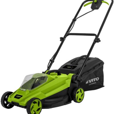 Tondeuse à gazon sans fil 20V Largeur 32cm Bac 30L Vendu Sans Batterie ni chargeur VITO
