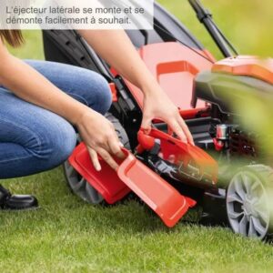 Tondeuse à gazon thermique Scheppach MS225-56 - largeur de coupe 53cm (2)