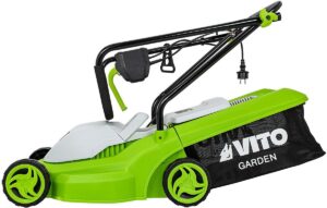 Tondeuse electrique 1200W Surface 300M2 Coupe 32 cm Hauteur de coupe 20-65 mm (4)