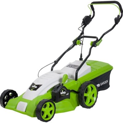 Tondeuse electrique 1800W Moteur induction Coupe 42 cm - 3 hauteurs de coupe - bac 50L