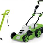 Tondeuse electrique 1800W Moteur induction coupe 42 cm + Coupe bordure 250W