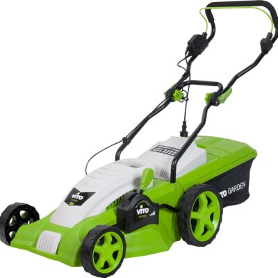 Tondeuse electrique 1800W VITOGARDEN Moteur induction Coupe 42 cm - 3 hauteurs de coupe