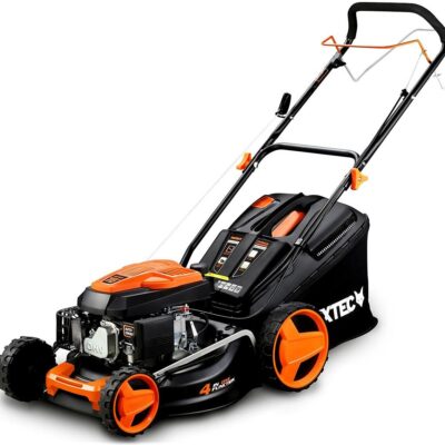 Tondeuse thermique autotractée 46cm 146cm3 - FUXTEC FX-RM4646 - 3,5 CV 50L