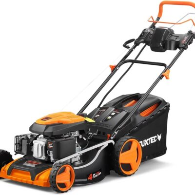 Tondeuse thermique autotractée FUXTEC FX-RM5196ES 196cm3 51cm - démarrage électrique - 6CV 60L