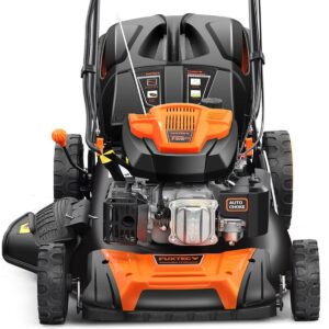 Tondeuse thermique autotractée FUXTEC FX-RM5196ES - démarrage électrique 196cm3 51cm - 6CV 60L (2)