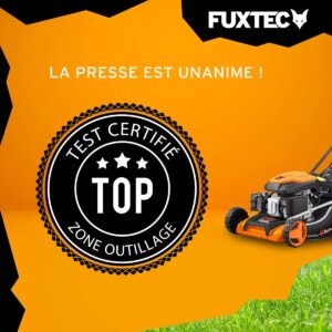 Tondeuse thermique autotractée FUXTEC FX-RM5196ES - démarrage électrique 196cm3 51cm - 6CV 60L (4)