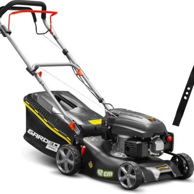 Tondeuse thermique autotractée Gardeo Pro 144.3cc - 42cm livrée avec 2 lames + mulching