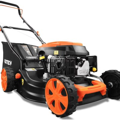 Tondeuse thermique poussée 146cm3 largeur 46cm - FUXTEC FX-RM4646ECO - 3,5 CV 50L