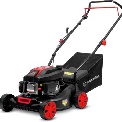 Tondeuse thermique poussée Elem Garden Technic 79.8CC avec carter en plastique