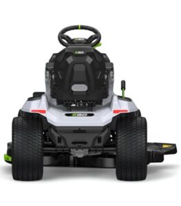 Tracteur tondeuse autoportée EGO TR4201E à éjection latérale et mulching - 4 batteries 10Ah et chargeur rapide (5)