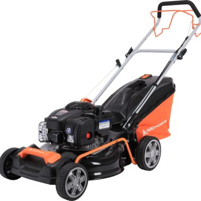 Yard Force - Tondeuse à gazon Thermique autotractée - 46cm - Moteur Briggs & Stratton 450E 125cc - GM B