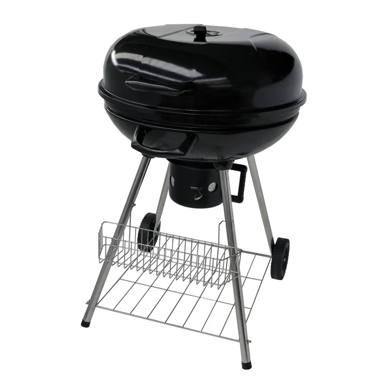 Barbecue au charbon de bois avec couvercle D 56 cm LABREA