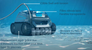 Robot piscine Zodiac CNX 50 IQ (2)