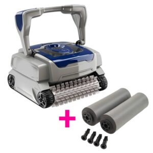Robot Polaris Cyclonix W 445 picots by Zodiac + brosse mousse