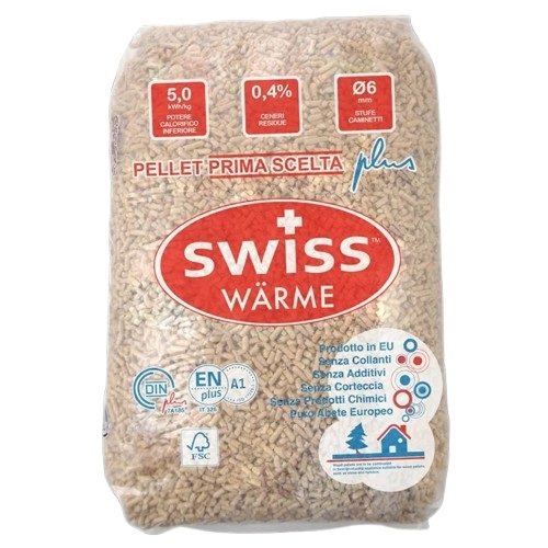 PELLET NATUR'SUISSE – PALETTE DE 70 SACS DE 15 KG (Granulés de Bois 100 % Résineux