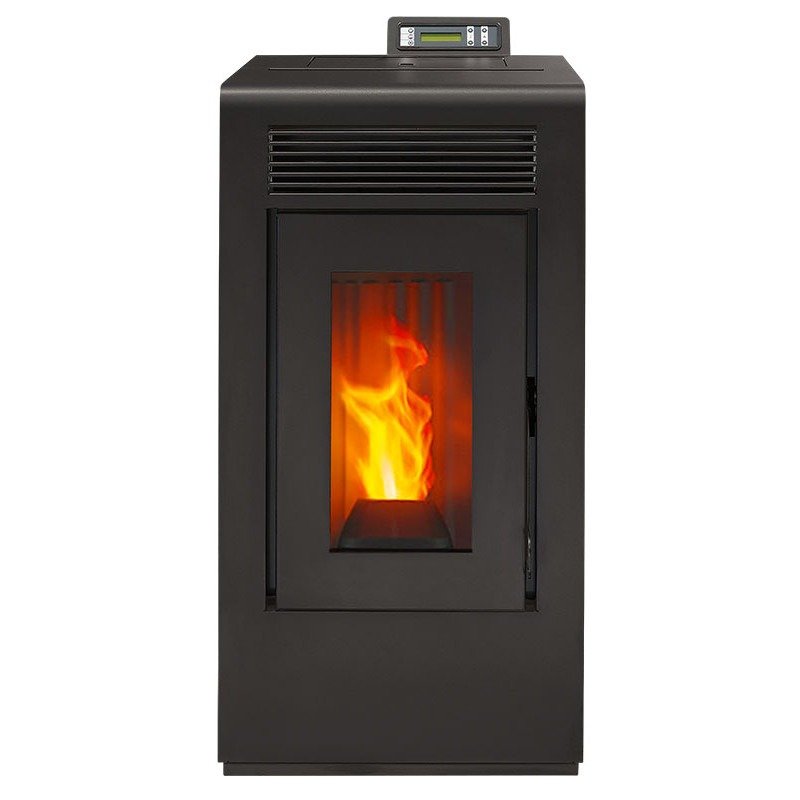 Pack Poêle à granulés étanche Vulcano EVO + Kit conduits concentrique sortie arrière - 12 Kw (2)