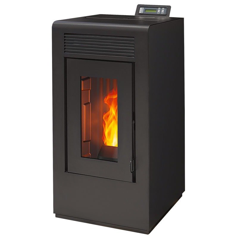 Pack Poêle à granulés étanche Vulcano EVO + Kit conduits concentrique sortie arrière - 12 Kw (6)