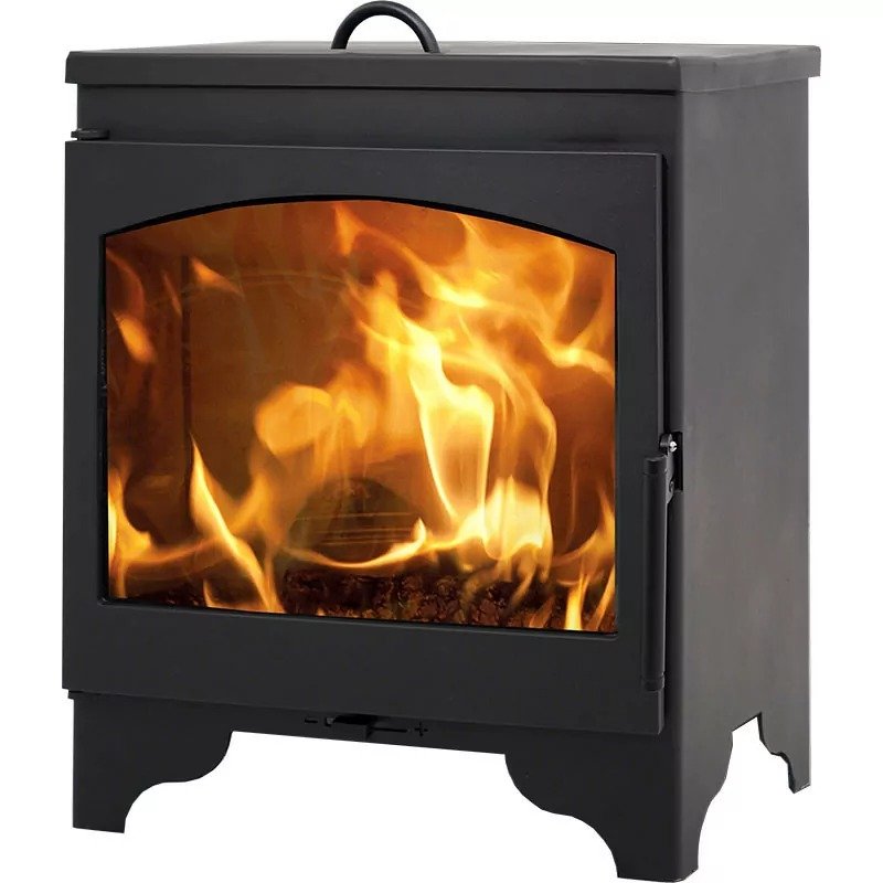 Poêle à bois avec chauffe plat Oslo - 8 Kw (4)