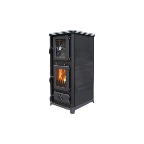 Poêle à bois avec four et plaque de cuisson Olympia Plus - 13 Kw (5)