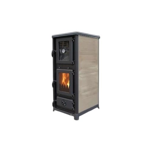 Poêle à bois avec four et plaque de cuisson Olympia Plus - 13 Kw (7)